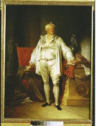 Porträt von Monsieur Bergeret de Grancourt (1715-85), 1774